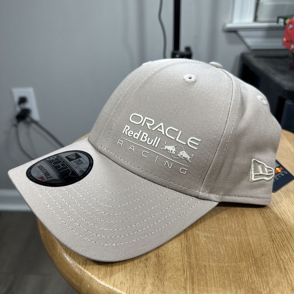 2024 Oracle Red Bull Racing Hat Cap Snapback Beige New Era One Size